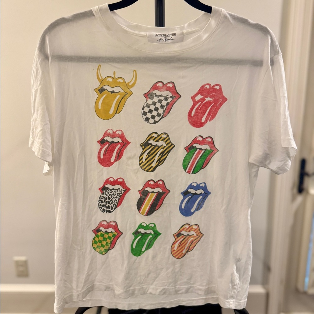 Free People - Daydreamer - Rolling Stones Graphic Tee